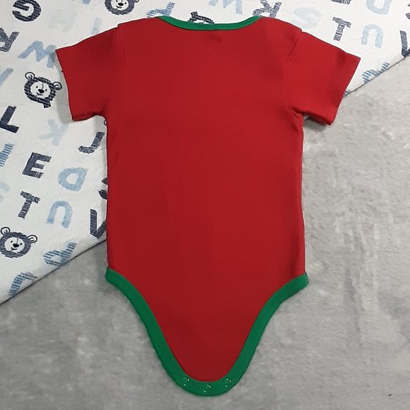 ❄️ 3-6m | HO-HO-HO Christmas Bodysuit/Onesie - Picture 3 of 4